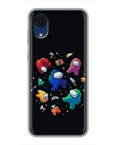 Чехол для Samsung Galaxy A03 Core с картинкой «Among Us космос» Чехол для Samsung Galaxy A03 Core с картинкой «Among Us космос»