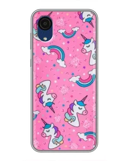 Чехол для Samsung Galaxy A03 Core с картинкой «Unicorn паттерн розовый» Чехол для Samsung Galaxy A03 Core с картинкой «Unicorn паттерн розовый»