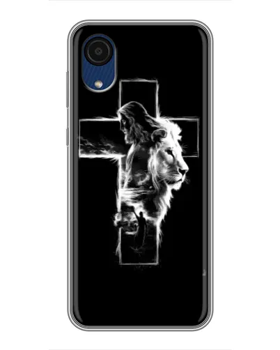 Чехол для Samsung Galaxy A03 Core с картинкой «Сияющий крест Jesus» Чехол для Samsung Galaxy A03 Core с картинкой «Сияющий крест Jesus»