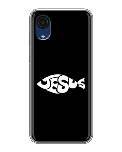 Чехол для Samsung Galaxy A03 Core с картинкой «Рыба Jesus» Чехол для Samsung Galaxy A03 Core с картинкой «Рыба Jesus»