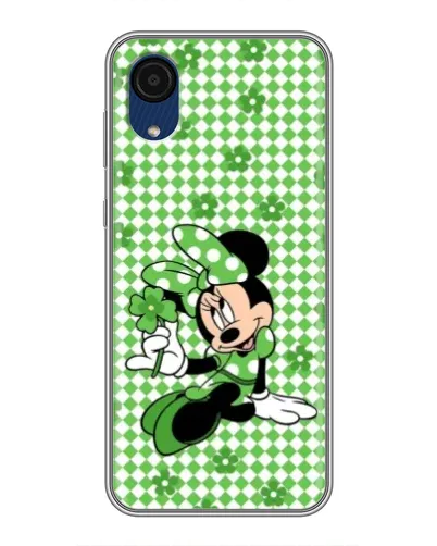 Чехол для Samsung Galaxy A03 Core с картинкой «Mickey в клетку»