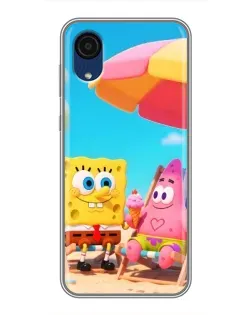 Чехол для Samsung Galaxy A03 Core с картинкой «Отдых на пляже»