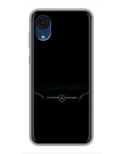 Чехол для Samsung Galaxy A03 Core с картинкой «Mercedes Stealth Look»