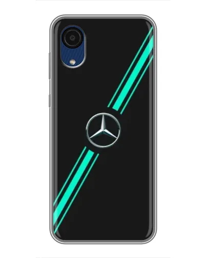 Чехол для Samsung Galaxy A03 Core с картинкой «Спортивные линии Mercedes» Чехол для Samsung Galaxy A03 Core с картинкой «Спортивные линии Mercedes»