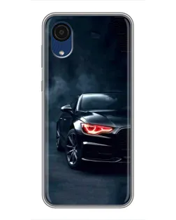 Чехол для Samsung Galaxy A03 Core с картинкой «Audi — хищный взгляд»