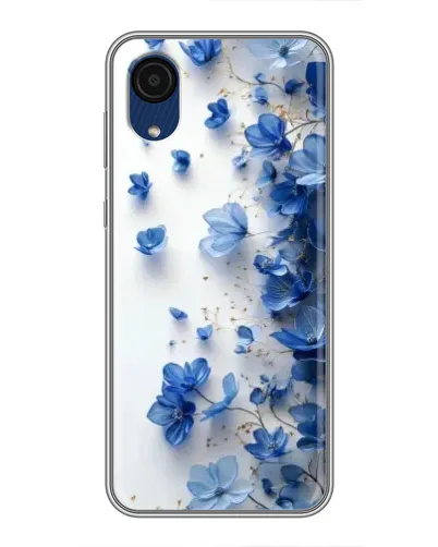 Чохол для Samsung Galaxy A03 Core з картинкою «Блакитний квітковий каскад» Чохол для Samsung Galaxy A03 Core з картинкою «Блакитний квітковий каскад»