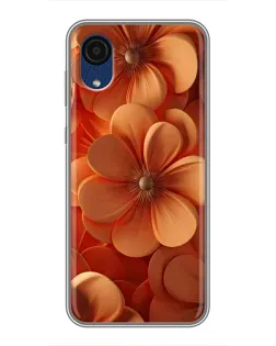 Чохол для Samsung Galaxy A03 Core з картинкою «Помаранчева макро квітка» Чохол для Samsung Galaxy A03 Core з картинкою «Помаранчева макро квітка»