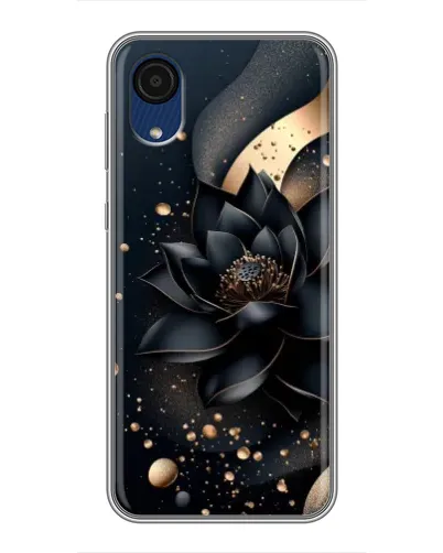 Чохол для Samsung Galaxy A03 Core з картинкою «Чорний лотос» Чохол для Samsung Galaxy A03 Core з картинкою «Чорний лотос»
