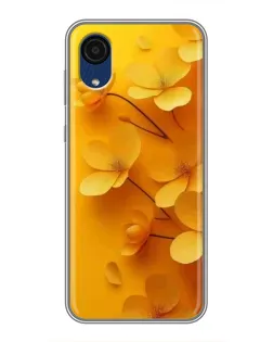 Чохол для Samsung Galaxy A03 Core з картинкою «Золоті пелюстки» Чохол для Samsung Galaxy A03 Core з картинкою «Золоті пелюстки»
