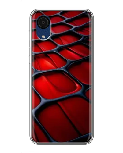 Чохол для Samsung Galaxy A03 Core з картинкою «Червона глянцева сітка» Чохол для Samsung Galaxy A03 Core з картинкою «Червона глянцева сітка»