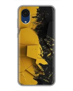 Чохол для Samsung Galaxy A03 Core з картинкою «Золоті уламки геометрії»