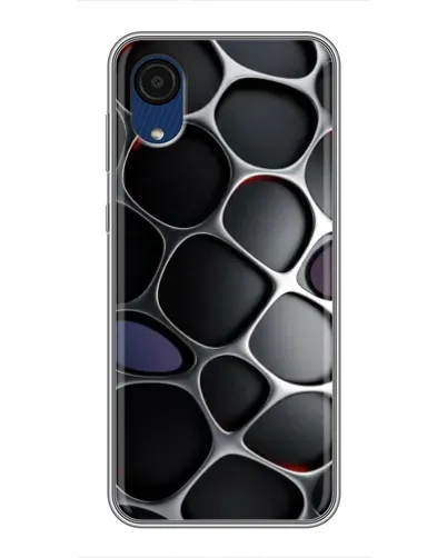 Чохол для Samsung Galaxy A03 Core з картинкою «Об'ємна темна решітка» Чохол для Samsung Galaxy A03 Core з картинкою «Об'ємна темна решітка»