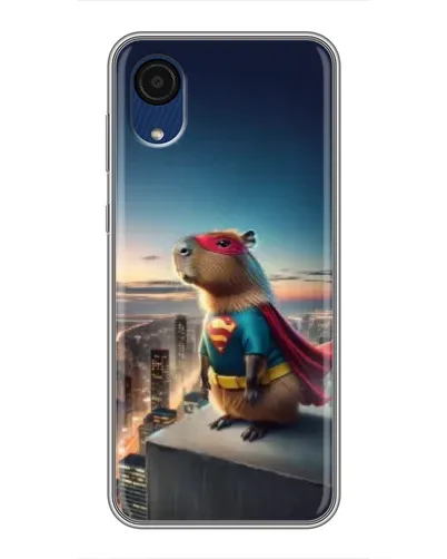 Чехол для Samsung Galaxy A03 Core с картинкой «Капи-мен супергерой» Чехол для Samsung Galaxy A03 Core с картинкой «Капи-мен супергерой»