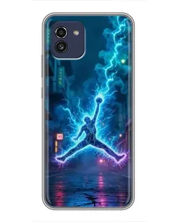 Чехол для Samsung Galaxy A03 (A035) с картинкой «Jordan Gold Jumpman» Чехол для Samsung Galaxy A03 (A035) с картинкой «Jordan Gold Jumpman»