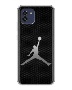 Чехол для Samsung Galaxy A03 (A035) с картинкой «Jordan Dark Carbon» Чехол для Samsung Galaxy A03 (A035) с картинкой «Jordan Dark Carbon»