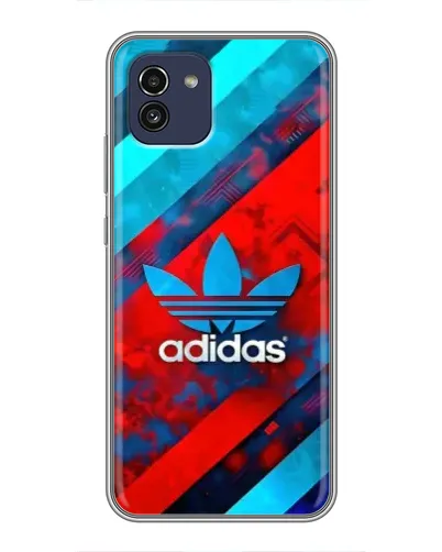 Чехол для Samsung Galaxy A03 (A035) с картинкой «Абстракция Adidas»