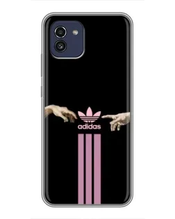 Чехол для Samsung Galaxy A03 (A035) с картинкой «Adidas Hands»