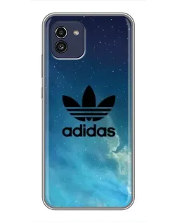 Чехол для Samsung Galaxy A03 (A035) с картинкой «Adidas Stone Logo»