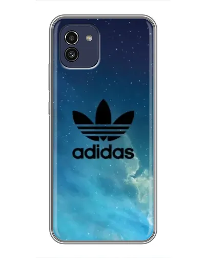 Чехол для Samsung Galaxy A03 (A035) с картинкой «Adidas Stone Logo»