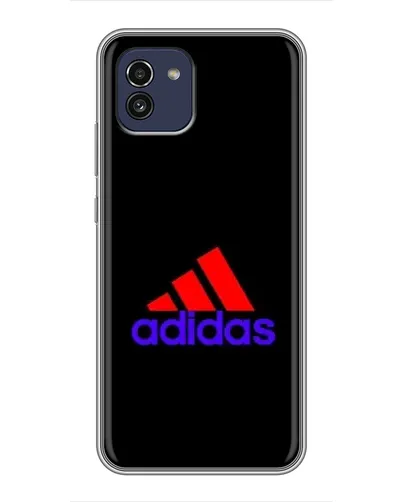 Чехол для Samsung Galaxy A03 (A035) с картинкой «Классический Adidas»