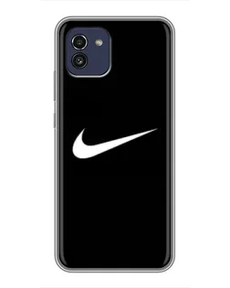Чехол для Samsung Galaxy A03 (A035) с картинкой «Минималистический Найк» Чехол для Samsung Galaxy A03 (A035) с картинкой «Минималистический Найк»
