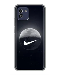 Чехол для Samsung Galaxy A03 (A035) с картинкой «Nike в стиле граффити» Чехол для Samsung Galaxy A03 (A035) с картинкой «Nike в стиле граффити»