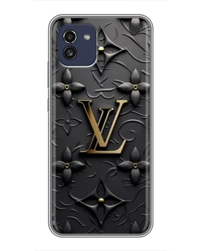 Чехол для Samsung Galaxy A03 (A035) с картинкой «Кожаная текстура LV» Чехол для Samsung Galaxy A03 (A035) с картинкой «Кожаная текстура LV»