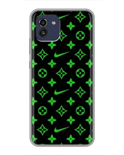 Чехол для Samsung Galaxy A03 (A035) с картинкой «Неоновый принт LV» Чехол для Samsung Galaxy A03 (A035) с картинкой «Неоновый принт LV»