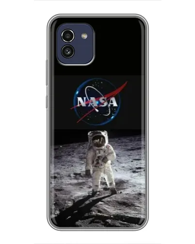Чехол для Samsung Galaxy A03 (A035) с картинкой «Астронавт на Луне» Чехол для Samsung Galaxy A03 (A035) с картинкой «Астронавт на Луне»