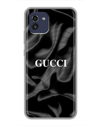 Чехол для Samsung Galaxy A03 (A035) с картинкой «Gucci — шелковые волны»