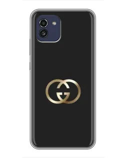 Чехол для Samsung Galaxy A03 (A035) с картинкой «Минимализм Gucci»