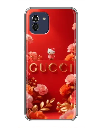 Чехол для Samsung Galaxy A03 (A035) с картинкой «Gucci — золотой сад»