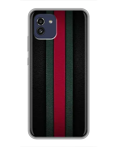 Чехол для Samsung Galaxy A03 (A035) с картинкой «Gucci — неоновая линия»