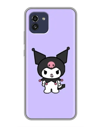 Чехол для Samsung Galaxy A03 (A035) с картинкой «Kuromi — нежный фиолетовый» Чехол для Samsung Galaxy A03 (A035) с картинкой «Kuromi — нежный фиолетовый»