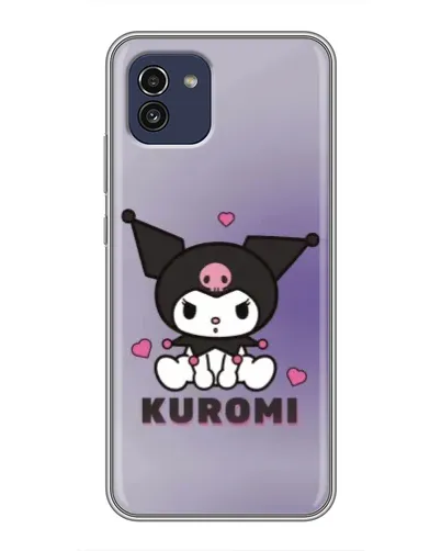 Чехол для Samsung Galaxy A03 (A035) с картинкой «Kuromi — фиолетовый арт» Чехол для Samsung Galaxy A03 (A035) с картинкой «Kuromi — фиолетовый арт»