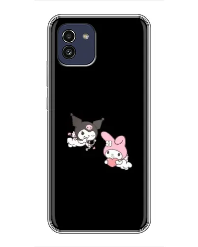 Чехол для Samsung Galaxy A03 (A035) с картинкой «My Melody и Kuromi» Чехол для Samsung Galaxy A03 (A035) с картинкой «My Melody и Kuromi»