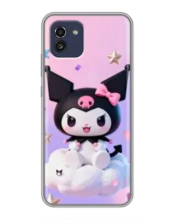 Чехол для Samsung Galaxy A03 (A035) с картинкой «Куроми на облаке» Чехол для Samsung Galaxy A03 (A035) с картинкой «Куроми на облаке»