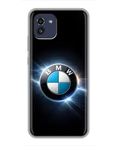 Чехол для Samsung Galaxy A03 (A035) с картинкой «BMW — неоновое сияние» Чехол для Samsung Galaxy A03 (A035) с картинкой «BMW — неоновое сияние»