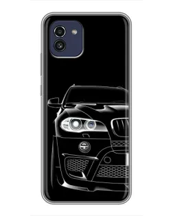Чехол для Samsung Galaxy A03 (A035) с картинкой «Темный силуэт BMW» Чехол для Samsung Galaxy A03 (A035) с картинкой «Темный силуэт BMW»