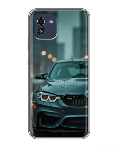 Чехол для Samsung Galaxy A03 (A035) с картинкой «BMW в огнях города» Чехол для Samsung Galaxy A03 (A035) с картинкой «BMW в огнях города»