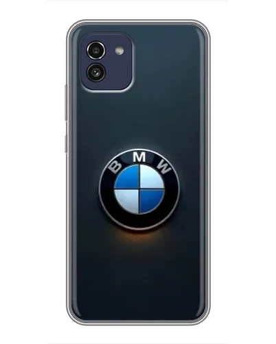 Чехол для Samsung Galaxy A03 (A035) с картинкой «Логотип BMW — минимализм» Чехол для Samsung Galaxy A03 (A035) с картинкой «Логотип BMW — минимализм»