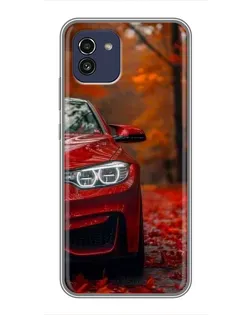 Чехол для Samsung Galaxy A03 (A035) с картинкой «Осенняя BMW M4» Чехол для Samsung Galaxy A03 (A035) с картинкой «Осенняя BMW M4»