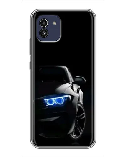 Чехол для Samsung Galaxy A03 (A035) с картинкой «BMW — ночной взгляд» Чехол для Samsung Galaxy A03 (A035) с картинкой «BMW — ночной взгляд»