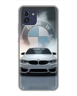 Чехол для Samsung Galaxy A03 (A035) с картинкой «BMW в белом дыму» Чехол для Samsung Galaxy A03 (A035) с картинкой «BMW в белом дыму»