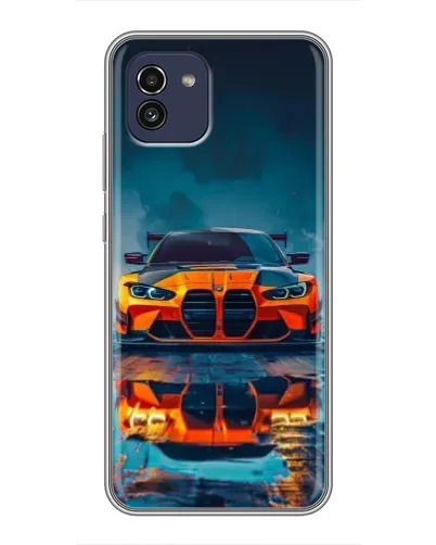 Чехол для Samsung Galaxy A03 (A035) с картинкой «BMW — золотая эмблема» Чехол для Samsung Galaxy A03 (A035) с картинкой «BMW — золотая эмблема»