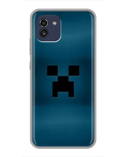 Чехол для Samsung Galaxy A03 (A035) с картинкой «Крипер текстура» Чехол для Samsung Galaxy A03 (A035) с картинкой «Крипер текстура»
