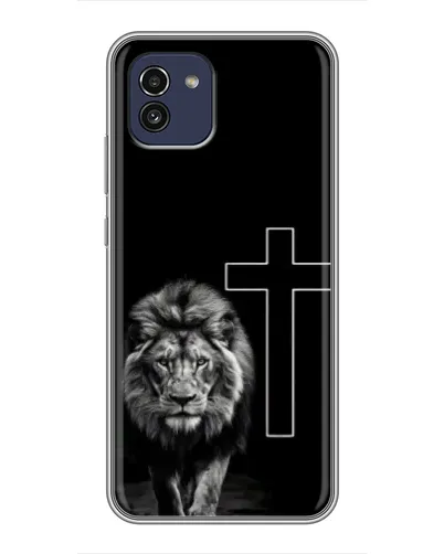 Чехол для Samsung Galaxy A03 (A035) с картинкой «Лев и Крест» Чехол для Samsung Galaxy A03 (A035) с картинкой «Лев и Крест»