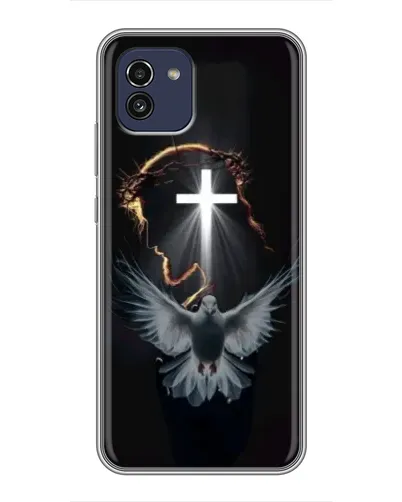 Чехол для Samsung Galaxy A03 (A035) с картинкой «Голубь и Свет» Чехол для Samsung Galaxy A03 (A035) с картинкой «Голубь и Свет»