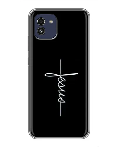 Чехол для Samsung Galaxy A03 (A035) с картинкой «Тонкая линия веры» Чехол для Samsung Galaxy A03 (A035) с картинкой «Тонкая линия веры»