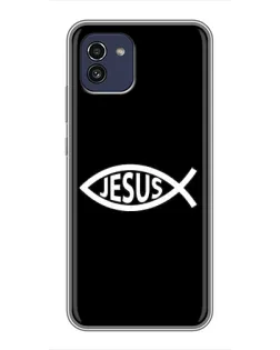 Чехол для Samsung Galaxy A03 (A035) с картинкой «Классический Jesus»